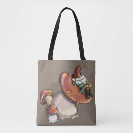 Napping Gnome Tote Bag (Voorkant)