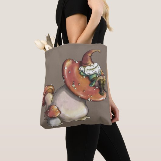 Napping Gnome Tote Bag (Dichtbij)