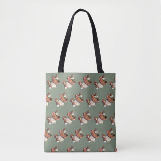 Napping Gnome Tote Bag (Voorkant)