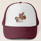 Napping Gnome Trucker Pet (Voorkant)