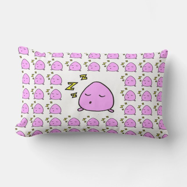 Napping Guy Lumbar Pillow Kussen (Voorkant)