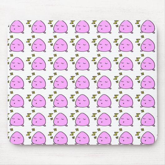 Napping Guy Mousepad Muismat (Voorkant)