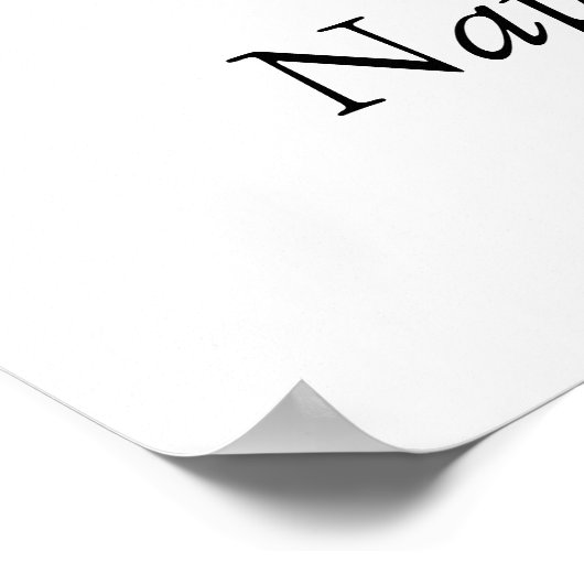 Napping is de hemel poster (Hoek)