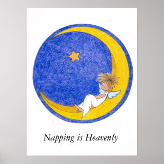 Napping is de hemel poster