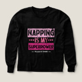 Napping Is My Superpower beroemd gemaakt door Funn (Voorkant)