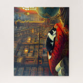 Napping Kat Puzzels voor Volwassene 500 Stuks Moed (Verticaal)