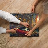 Napping Kat Puzzels voor Volwassene 500 Stuks Moed