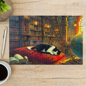Napping Scholar Kat Mam Gift 1000 Stuk Legpuzzel