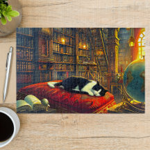 Napping Scholar Kat Mam Gift 1000 Stuk