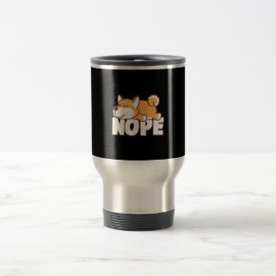 Napping shiba inu   Gek cadeau voor nope lazy Reisbeker