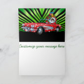 Nappy Holidays! Holiday Card Feestdagen Kaart (Binnen)