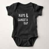 Naps en Gangsta Rap Bodysuit (Voorkant)