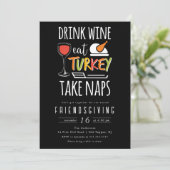 Naps en Nibbles Vriendschapsgeschenken Kaart (Staand voorkant)