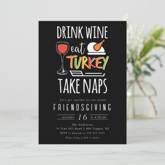 Naps en Nibbles Vriendschapsgeschenken Kaart (Staand voorkant)