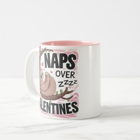 Naps over Valentijnse Mok (Voorkant links)