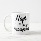 Naps zijn mijn Superpower Koffiemok (Links)