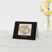 Naps zijn Tricky grafiet tekening Kaart (Gele Bloem)