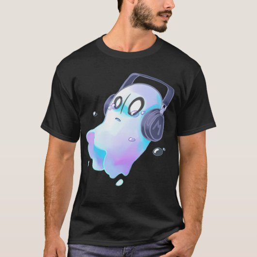 napstablook t-shirt (Voorkant)