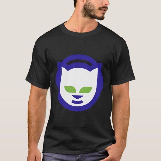 Napster Retro Logo Essential T-Shirt (Voorkant)