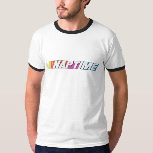 NAPTIME Auto Racing T-shirt (Voorkant)