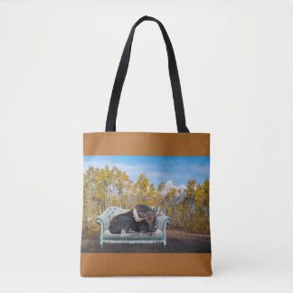 Naptime in de Tetons 2 Tote Bag