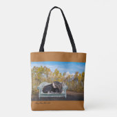 Naptime in de Tetons 2 Tote Bag (Achterkant)