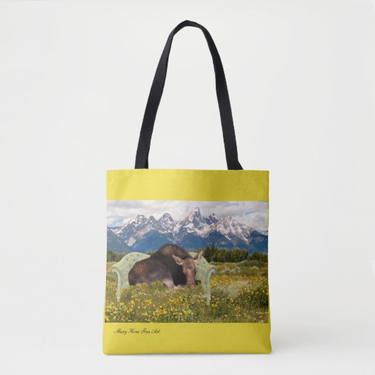 Naptime in de Tetons Tote Bag (Voorkant)