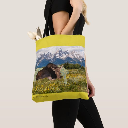Naptime in de Tetons Tote Bag (Dichtbij)