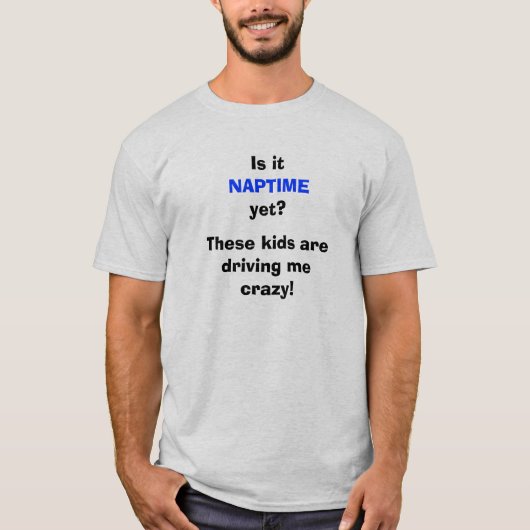 NAPTIME T-SHIRT (Voorkant)