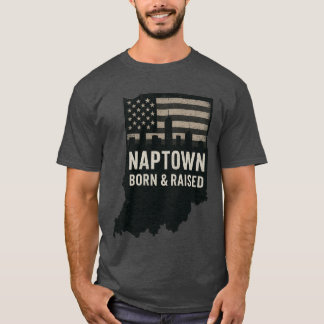 Naptown Geboren en getogen T-Shirt