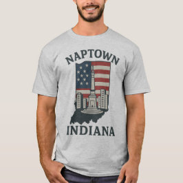 Naptown Indiana Monument Circle T-shirt