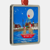 Naptown Tails Parade of Lights Kerst Ornament (Rechts)