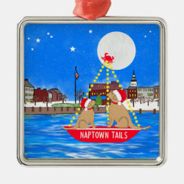 Naptown Tails Parade of Lights Kerst Ornament