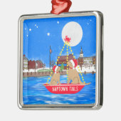 Naptown Tails Parade of Lights Kerst Ornament (Links)