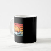 Napybara For Men Women Cute Capybara Sleeng Nap Lo Koffiemok (Voorkant links)