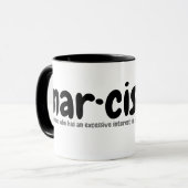 nar・cis ・ sist koffiemok mok (Voorkant links)