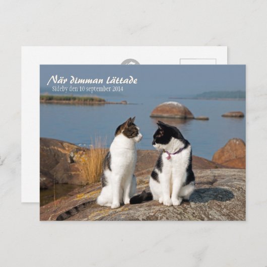 När dimman lättade CC0547 Sideby Briefkaart (Voorkant / Achterkant)