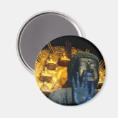 Nara Boeddha / Nara Daibutsu Magneet (Voorkant / Achterkant)