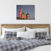 Nara Dreamland Fantasy Castle (nacht) Canvas Afdruk (Insitu (Slaapkamer))