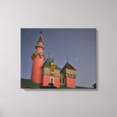Nara Dreamland Fantasy Castle (nacht) Canvas Afdruk (Voorkant)
