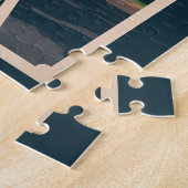 Nara Japan Illustration Travel Art Vintage Legpuzzel (Zijkant)