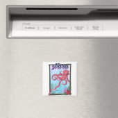 Nara Japan Pijlinktvis reisposter Magneet (Insitu (Vaatwasser))