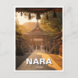 Nara Japan Reizen Briefkaart