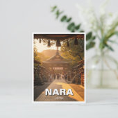 Nara Japan Reizen Briefkaart (Staand voorkant)