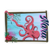 Nara Japan Squid reisposter Magneet (Horizontaal)