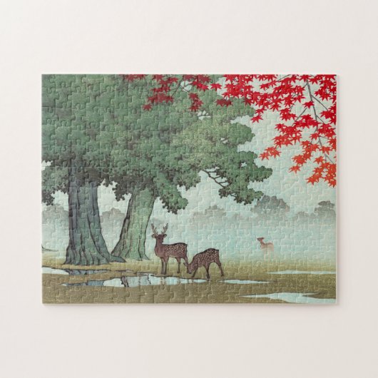 Nara Park Hasui Kawase shin hanga Legpuzzel (Horizontaal)