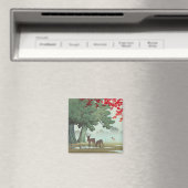 Nara Park Hasui Kawase shin hanga Magneet (Insitu (Vaatwasser))