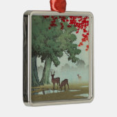 Nara Park Hasui Kawase shin hanga Metalen Ornament (Rechts)