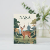 Nara Park Japan Briefkaart (Staand voorkant)