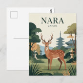 Nara Park Japan Briefkaart (Voorkant / Achterkant)